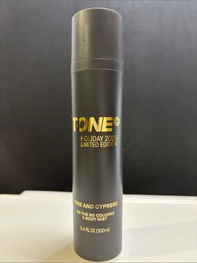 Holiday 2025 Pine and Cypress On-The-Go Cologne & Body Mist - Black